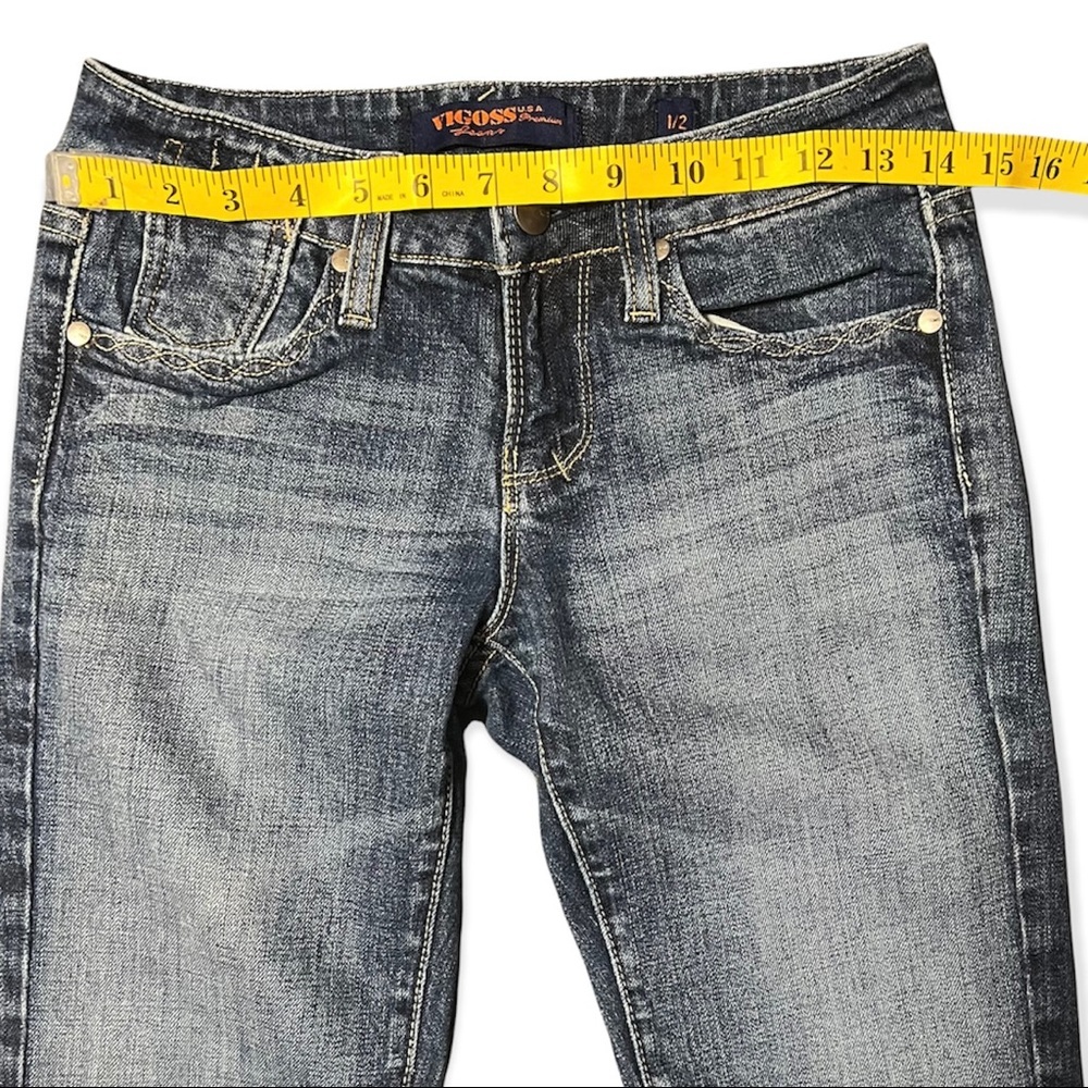 Vigoss jeans bootcut womens size 1/2 - Picture 5 of 7
